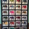 Elephants On Parade Quilt Blanket Lu88  Quilt
